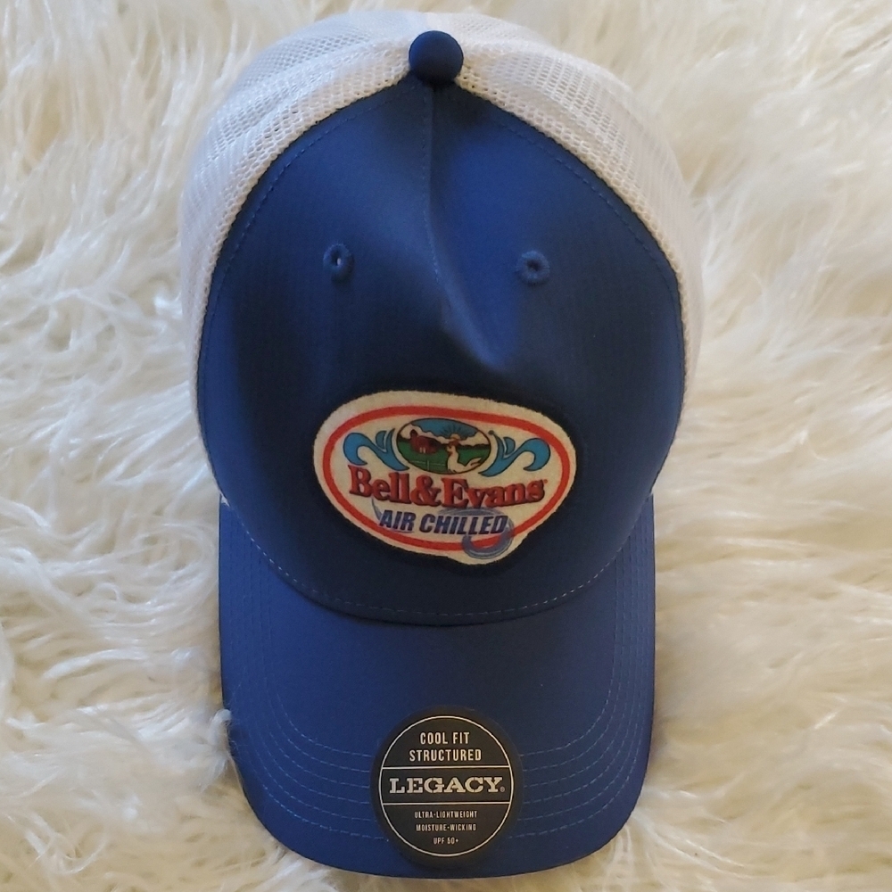 FREE With Purchase Legacy Blue and White Cap